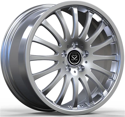 18x8.5 Gloss Silver Custom Forgged 1- jantes PC pour Benz S500