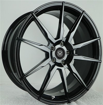Jantes forgées noires brillantes de 19 pouces 1 pièce pour AMG W222
