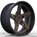 Nissan Y31 Cedric 1990 Jantes forgées personnalisées en 2 PC bronze et noir 18x9.0 et 18x10