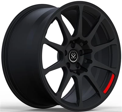 Jantes 19" noires satinées de style réplique pour Auid R8