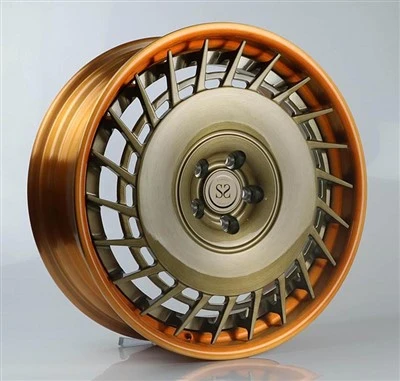 Jantes forgées en bronze bicolore -2 pièces 18x8,5 et 18x10 pour BMW E39