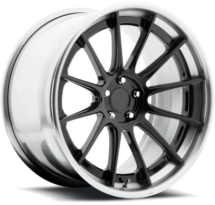 Gloss Candyblack -jantes en alliage forgé 2 pièces brossées 5x112 pour BMW X6