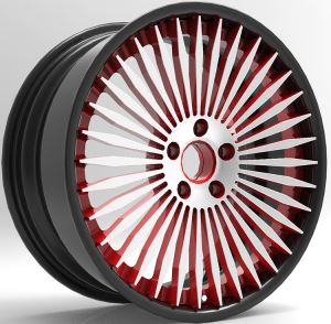 Roue forgée 2-PC de 22 pouces pour le Range Rover Sport