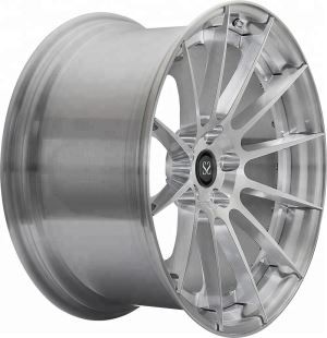 Brossé 2 pièce forgé Aftermarket roues avec 5 trous