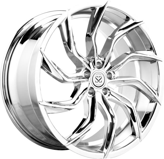 Jantes de roue 22inch pour le métal d'arme à feu de Range Rover V6 / 20inch usiné 1-PC jantes forgées d'alliage d'alliage avec 5x120 5x108
