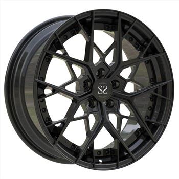 Centre Barrel Disc Matte Black RS3 Auto Car Forged 2 Piece Wheels Custom Forging Jantes