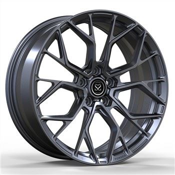 SSJK1086 Fit Ferrari 458 5x114.3 Gun Metal 1-PC Jante en alliage forgé Taille décalée 18 19 20 21 et 22 pouces