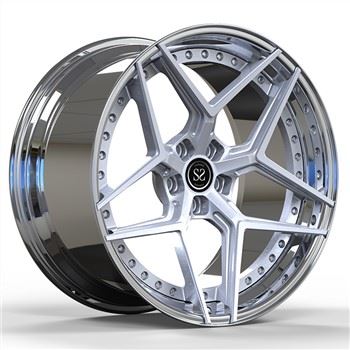 SSJK2065 Fit For Or BMW X6 X5 Polish Custom 2-PC Forged Alloy Wheels 20 21 22 Et 23 Pouces