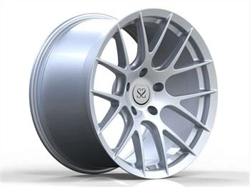 La peinture argentée roule les roues de jantes 2-PC adaptées aux besoins du client par pouce 20 pour Ferrari