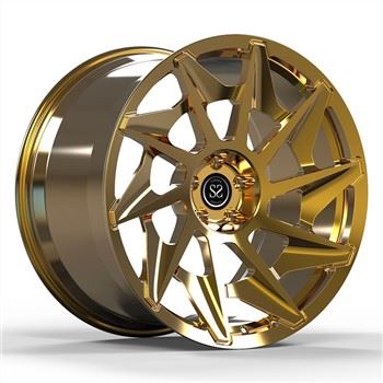 Jantes en aluminium forgé SSJK2113 Gloden Custom 2-PC 5x115 20 pouces adaptées à Dodge Challenger RT