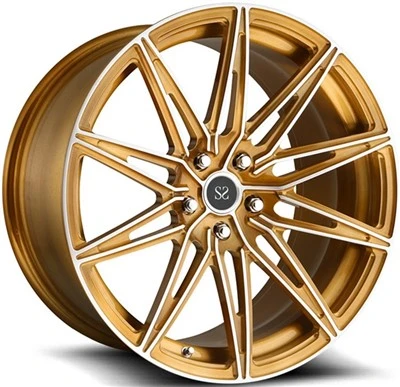 5x114.3 pour roues Lincoln 1- pc 18 19 20 21 22 pouces en alliage d'aluminium forgé A6061 T6 style jantes personnalisées