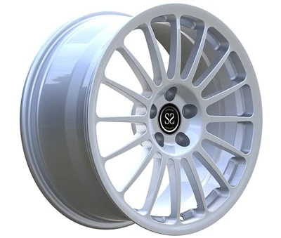Jantes en aluminium personnalisées C5 Corvette décalées 17x8, 5 et 18x9,5, argent brillant