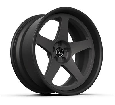Jantes noires de graphite faites sur commande de 2 pièces forgées de la roue 18 pouces 18x9 de Subaru Legacy